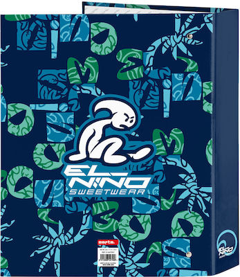 El Nino Clipboard for Paper A4 Blue 1pcs