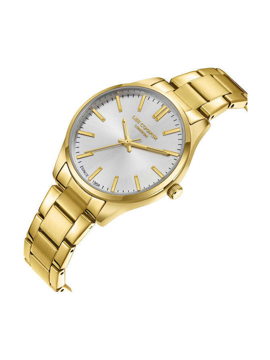 Lee Cooper Watch with Gold Metal Bracelet