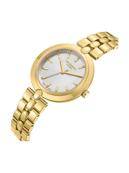 Lee Cooper Uhr mit Gold Metallarmband