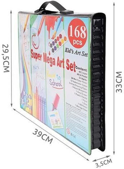 Painting Set in Case 39x33cm 168pcs