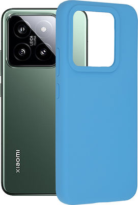 Techsuit Soft Edge Back Cover Σιλικόνης Μπλε (Xiaomi 14)