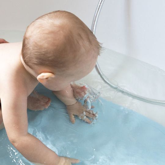 Babyono Bathtub Non-slip with Suction Cups Gray 35x70εκ.