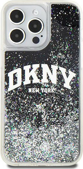 DKNY Liquid Задна корица Пластмаса / Силикон Черен (iPhone 13 Pro Max)