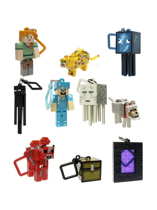 Minecraft Figure Keychain Pouch Ju001994