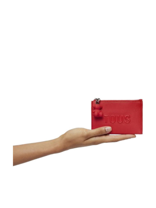 Tous Leather Women's Wallet Red 2002106117