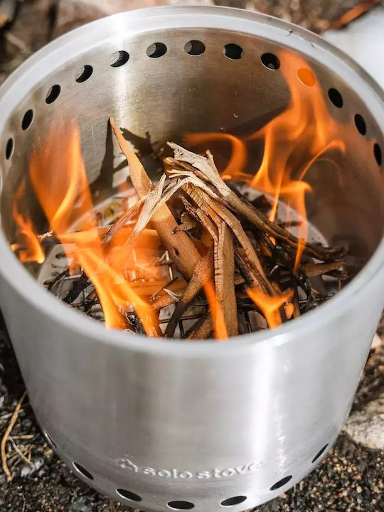 Solo Stove Τζάκι Εξωτερικού Χώρου Μεταλλικό Ασημί