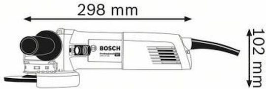 Bosch GWX 14-125 Τροχός 125mm Ρεύματος 1400W