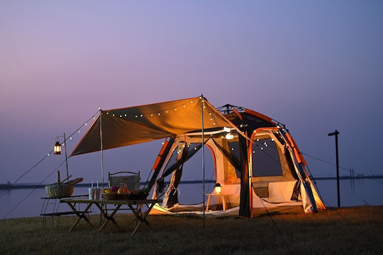 Keumer Σκηνή Camping Γκρι για 3 Άτομα