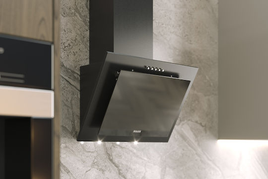 Maan Vertical PG 50 Απορροφητήρας Καμινάδα Ανακύκλωσης 50cm Μαύρος