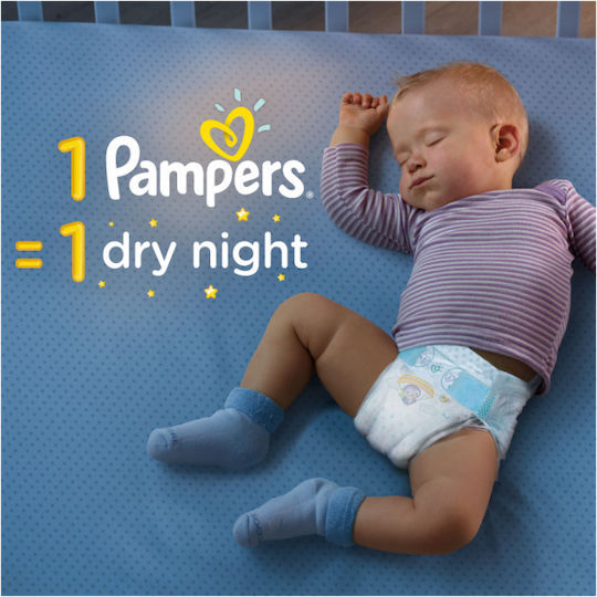 Pampers Πάνες με Αυτοκόλλητο Maxi No. 6 για 13-18kg 44τμχ