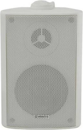 Adastra BP3V Passive Wall Mount Installation Speaker Piece 15.3x9.8x10.6 cm White