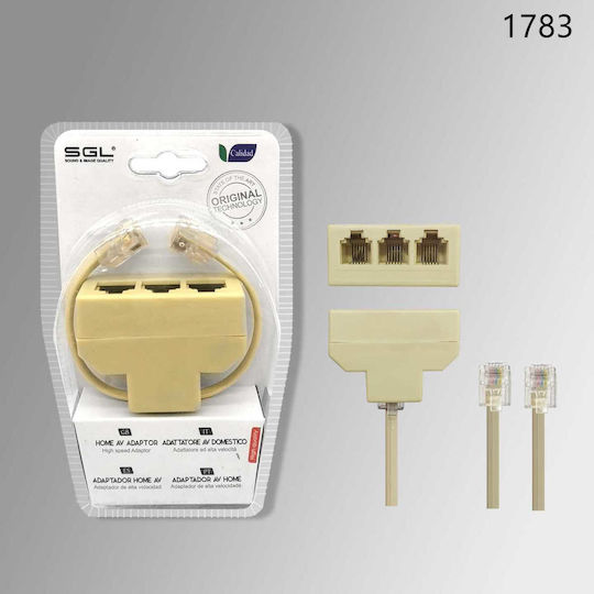 SGL 3Way Splitter Satellite 098593