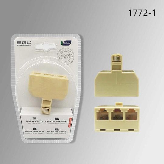 SGL 3Way 1772-1 Splitter Satellite 098616