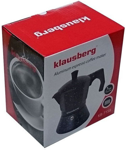 Klausberg Кафеварки За Еспресо 6 Кафяви Cups