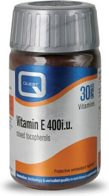 Quest Vitamin E Vitamin for Antioxidant 400iu 30 caps