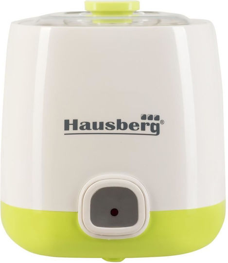 Hausberg HB-2190 Yogurt Maker with Container 1lt White 20W