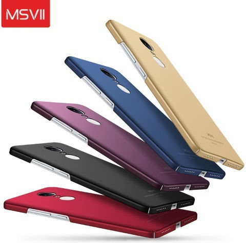 MSVII Matte Ring Задна корица Червен (Redmi Note 4X (Snapdragon))