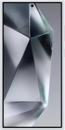 Samsung Standing Grip Back Cover Silicone Light Blue (Galaxy S24 Ultra)