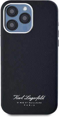 Karl Lagerfeld Back Cover Black (iPhone 15 Pro Max)