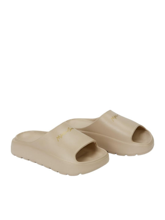 Ostela Frauen Flip Flops in Beige Farbe