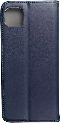 Techwave Smart Back Cover Leather Navy Blue (Galaxy A22 5G)