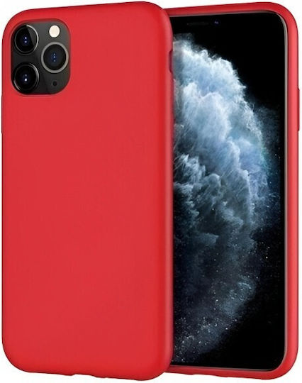 4KOM Umschlag Rückseite Silikon Rot (Galaxy Grand)