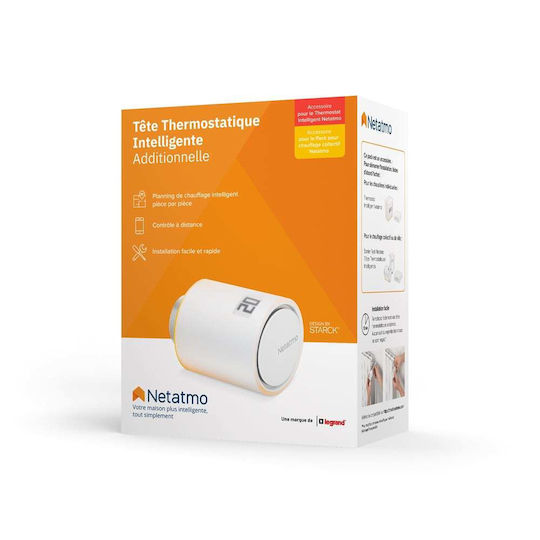 Netatmo NAV-EN Electronic Thermostatic Radiator Valve with Wi-Fi for Radiator Body 1pcs