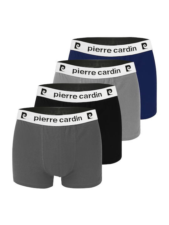 Pierre Cardin Boxeri pentru bărbați Black 4Pachet