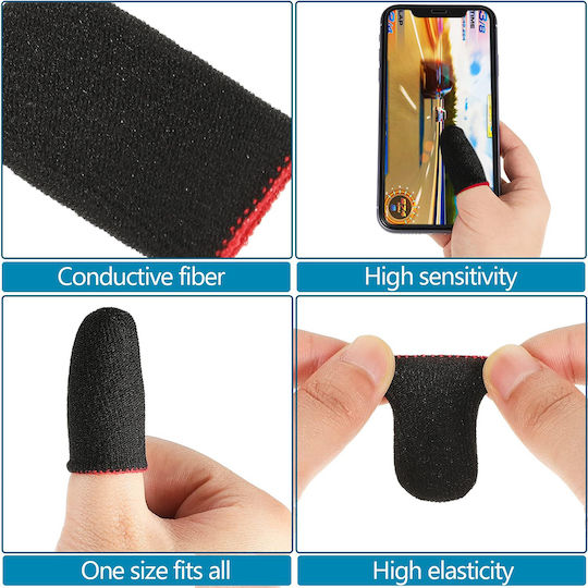Techsuit Finger Sleeves FS1 σε Κίτρινο χρώμα