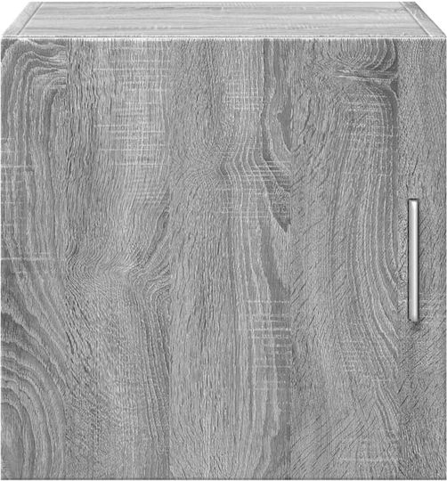 Hängeschrank fürs Wohnzimmer aus Spanplatte Grau 40x42,5x40 cm
