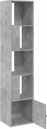 Βιβλιοθήκη Γκρι 40x36x189εκ.