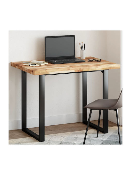 vidaXL Rectangular Office Desk Surface made of Solid Wood Acacia 100x70x4cm 4008863 1pcs