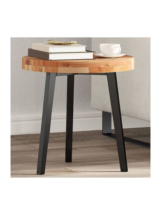 vidaXL Rund Tischoberfläche aus Massivholz Acacia 40x40x4cm 4008700 1Stück