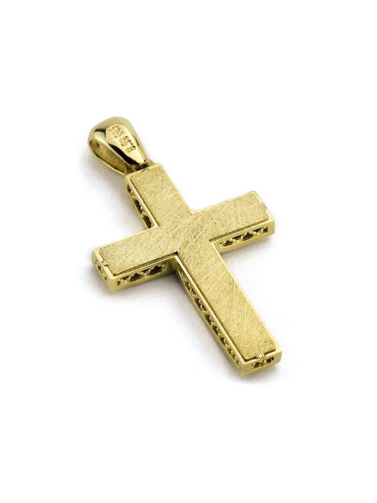 Goldsmith Women's Gold Cross 14K Double Sided