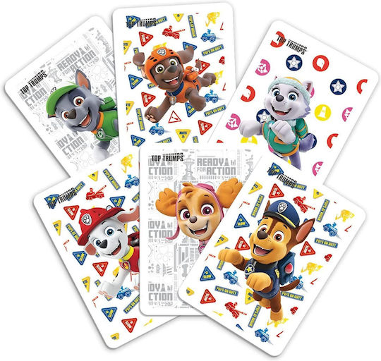 Board Game Top Trumps Match - Paw Patrol for 2 Players 5+ Years Old (EN) Winning Moves