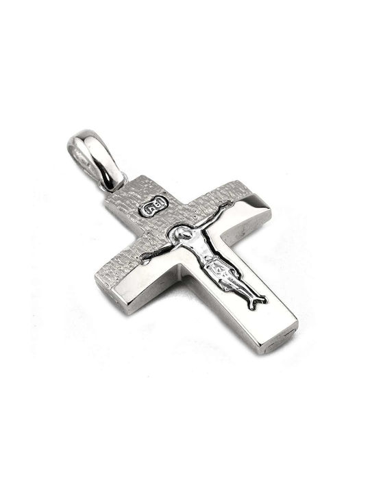 Goldsmith Men's Gold Cross 14K Double Sided with the Crucified