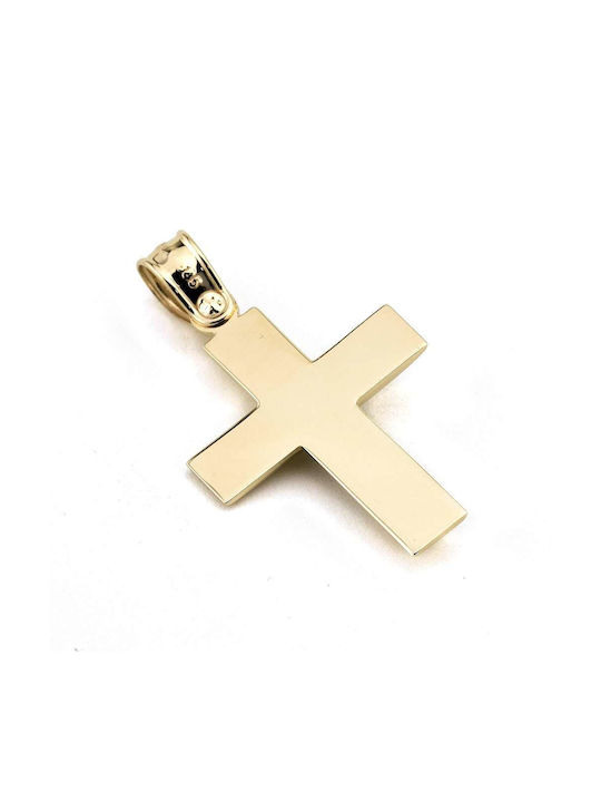 Goldsmith Women's Gold Cross 14K Double Sided