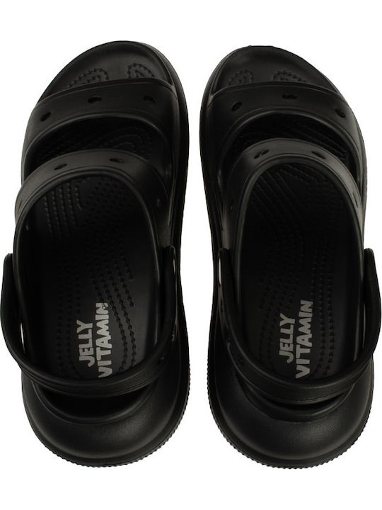 Sandale Casual Damă Negre