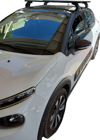 Nordrive Багажници за покрив Алуминий за Citroen C3 2016-2020 (Комплект с крака)