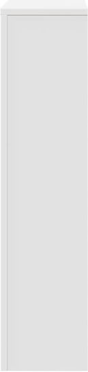 vidaXL Husă Pentru Radiator Din PAL Alb 104x20x82cm