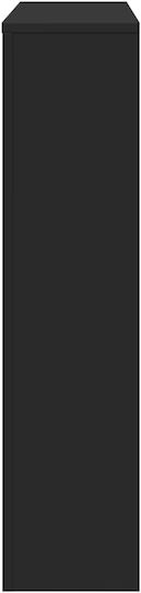 vidaXL vidaXL Radiator Cover from Particleboard Black 175x20x82cm