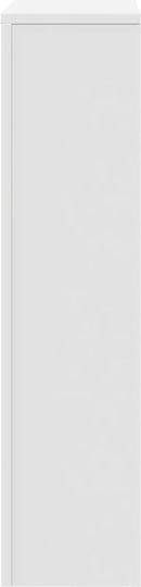 vidaXL White Particleboard Radiator Cover 104x20x82cm