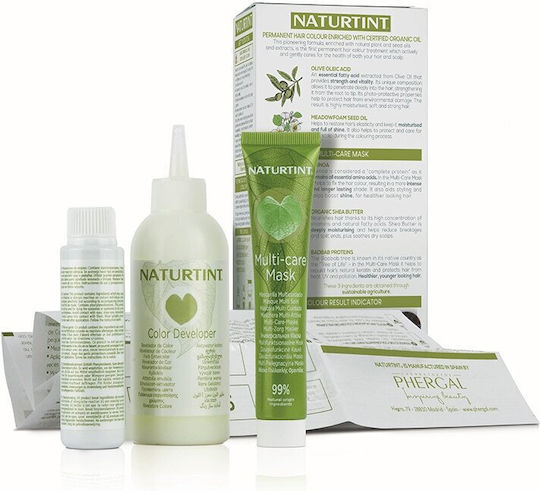 Naturtint Βαφή Μαλλιών Χωρίς Αμμωνία 5m Καστανό Ανοιχτό Μαονί 50ml
