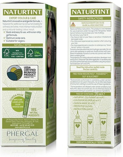 Naturtint Βαφή Μαλλιών Χωρίς Αμμωνία 9n (ξανθό Μελί) 170ml