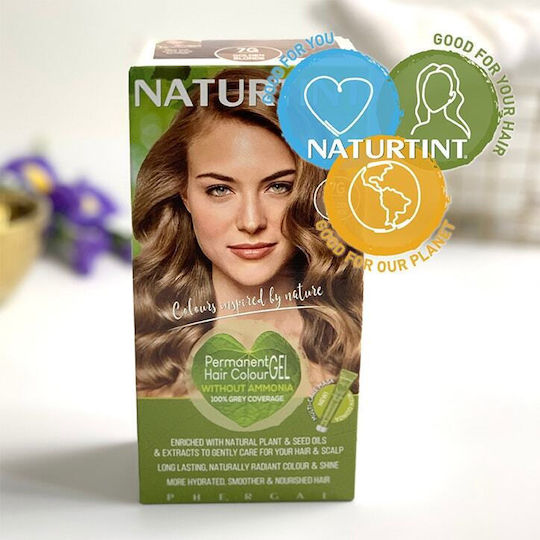 Ammonia-Free Hair Dye 7G Golden Blonde 170ml 7gr