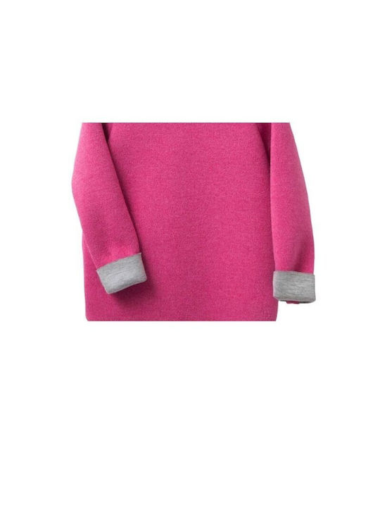 Two In A Castle Kids Blouse Long Sleeve Fuchsia