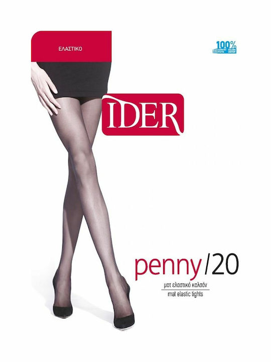 IDER Penny Women's Pantyhose 20 Den Off Black