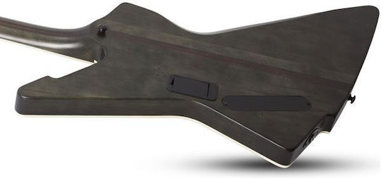 Schecter E-1 Sls Set Electric Guitar Explorer Black with Case