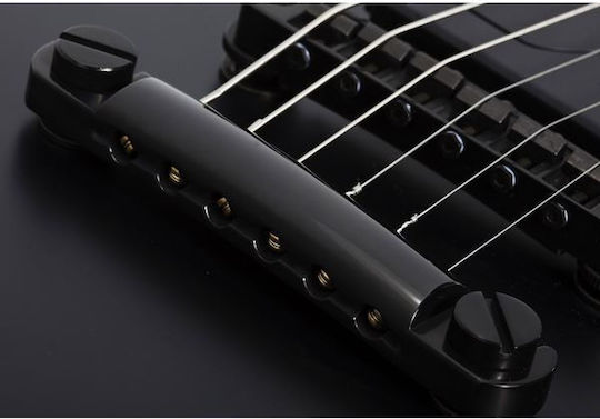 Schecter E-1 Sls Set Electric Guitar Explorer Black with Case