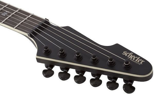Schecter E-1 Sls Set Electric Guitar Explorer Black with Case